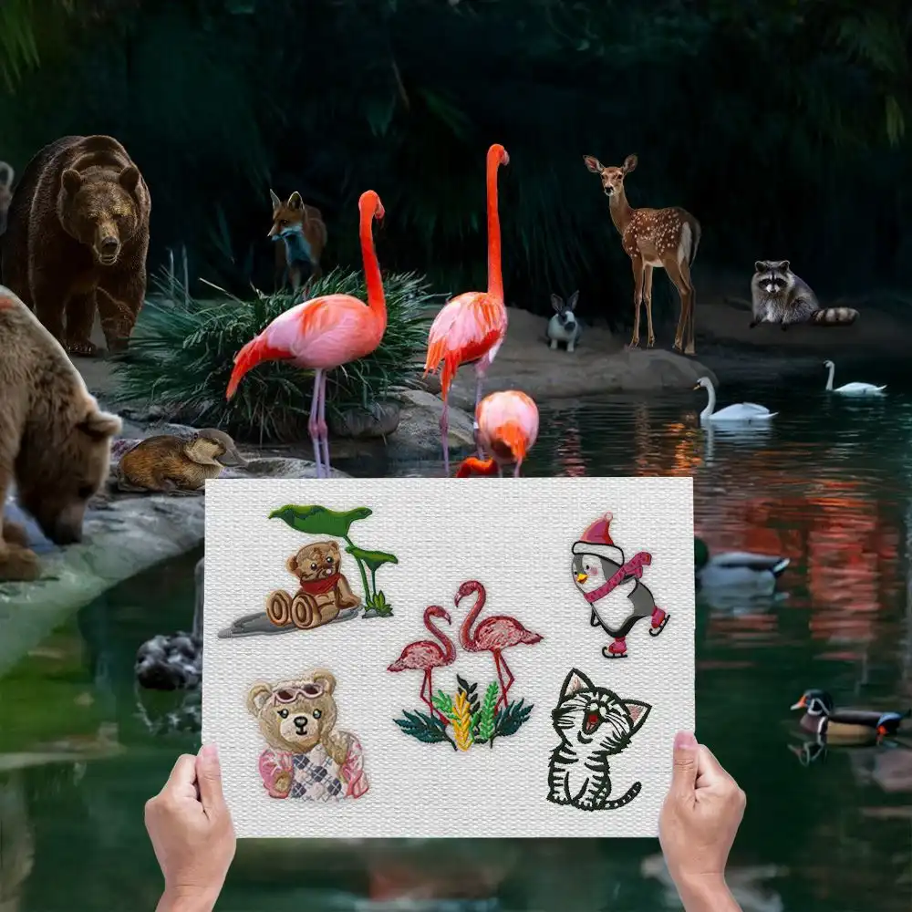 dhaga raga embroidered animal tales