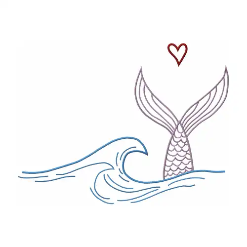 Dhaga Raga Embroiderey Fish