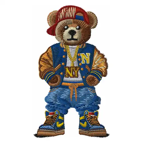 Dhaga Raga Embroidery Bear