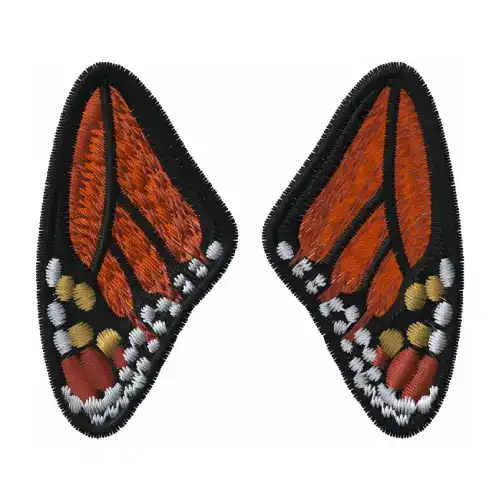 Dhaga Raga Monarch Wings Designs Embroidered