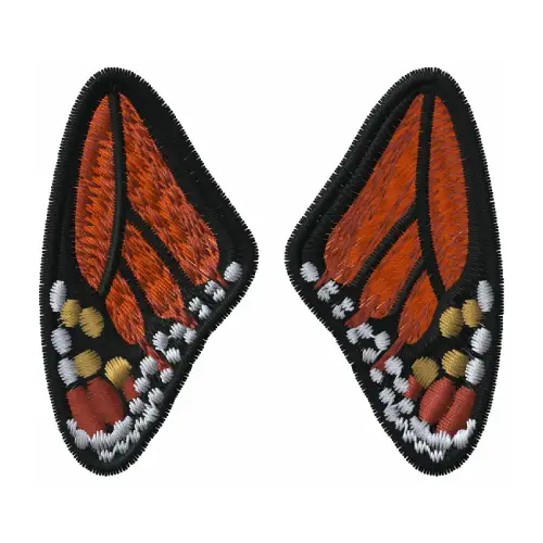 Dhaga raga monarch wings designs embroidered