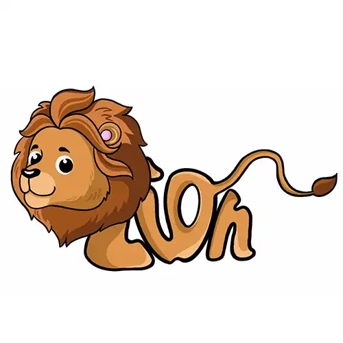 Dhaga Raga Simba Embroidered Caps For Kids