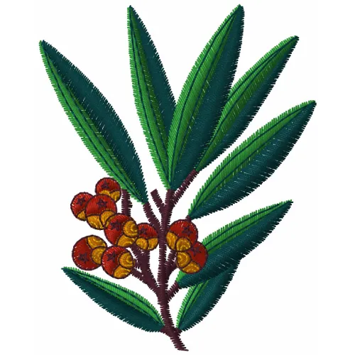 Dhaga Ragaface Towels Floral Berries