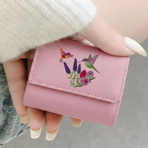 Embroidered Humming Birds Design On Earphone