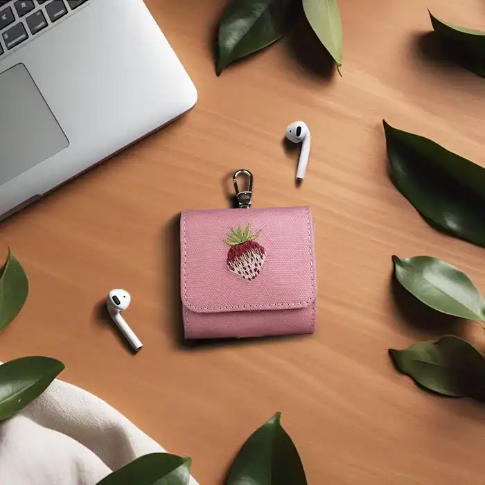 Dhaga Raga Airpods Cover Berry Bliss