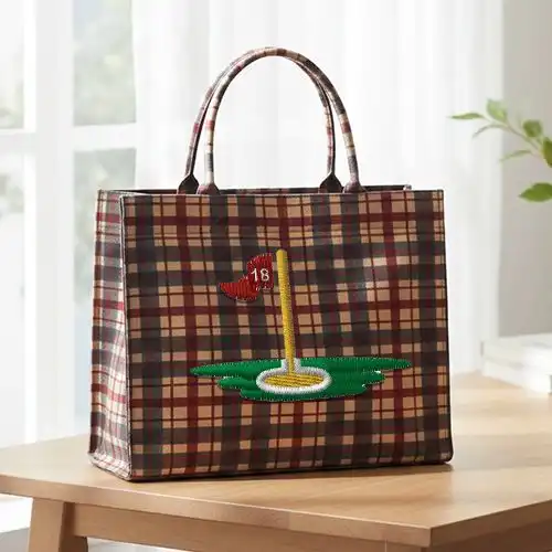 Embroidered Red Handbag Flag Final Design