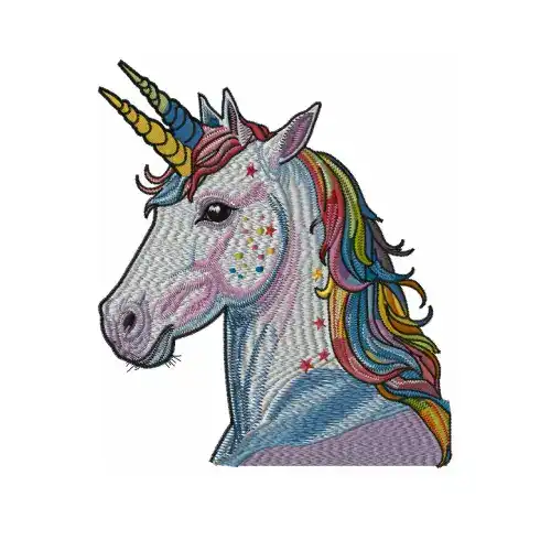 Dhaga Raga Embroidered Starlit Unicorn Design