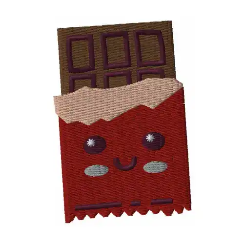 Dhaga Raga Imagenative Design Happy Choco Bar Design Embroidered