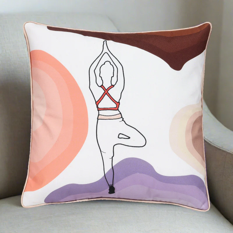 Dhaga-Raga | Embroidery | cushion-cover