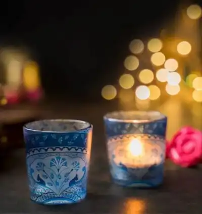 Kolorobia Pristine Turkish Frosted Candle Votives