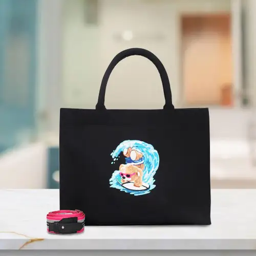 Dhaga Raga Embroidery Noah Handbag