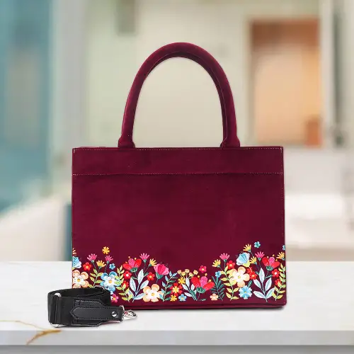 Dhaga-Raga-Embroidery-Velvet-Floral-Garden-Embroidered-HandBag