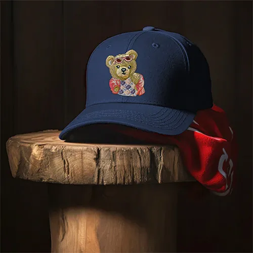 Dhaga Raga Embroidery Princess Embroidered Baseball Caps