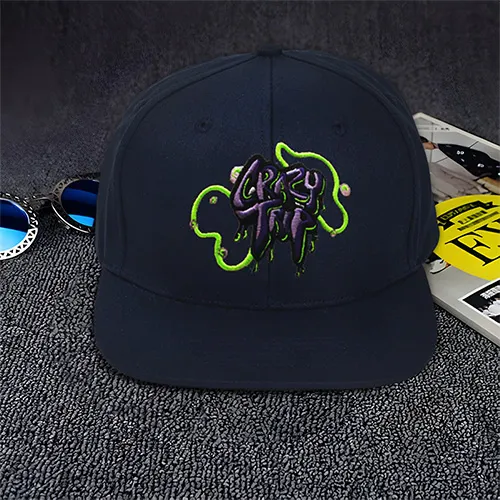 Dhaga-Raga-Embroidered-Crazy-Time-design-Embroidered-Hip-Hop-Cap