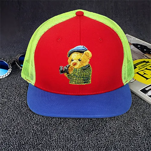 Dhaga Raga Embroidered Snapit design Embroidered Hip Hop Caps