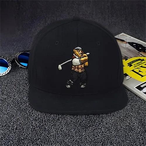 Dhaga Raga Embroidery Golfy Embroidered Hip Hop Caps