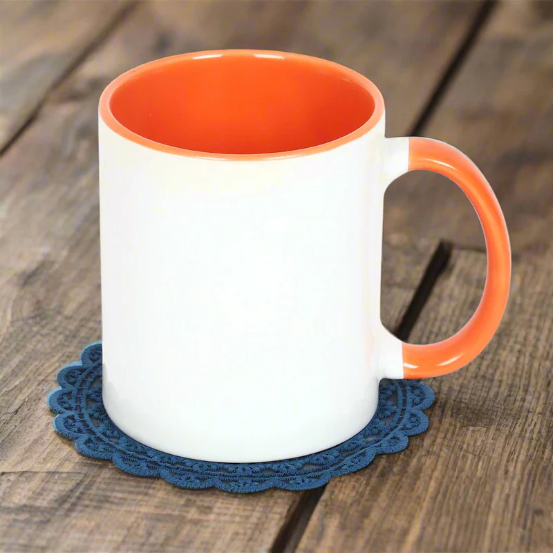 Dhagaraga | embroidered | coaster | midnight-blue