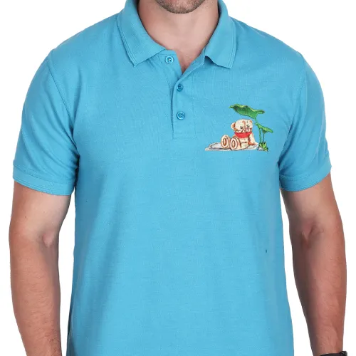 Dhaga Raga Embrodered Grizzly Design Embroidered