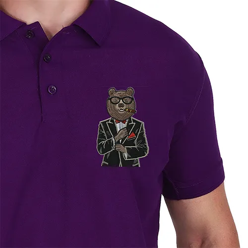 Dhaga Raga Embroidered Purple Don