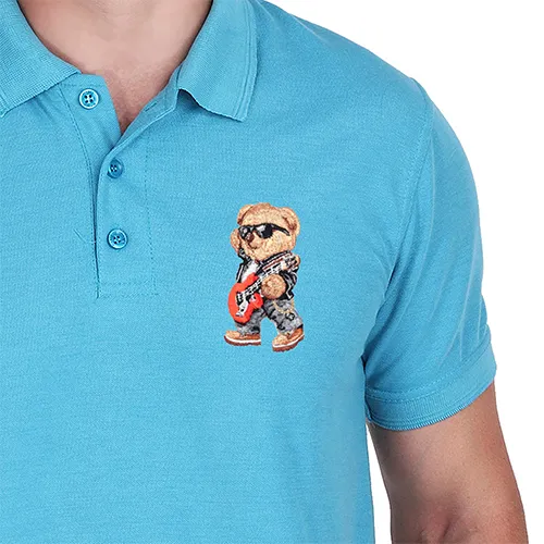 Dhaga Raga Embroidery Blue Strum