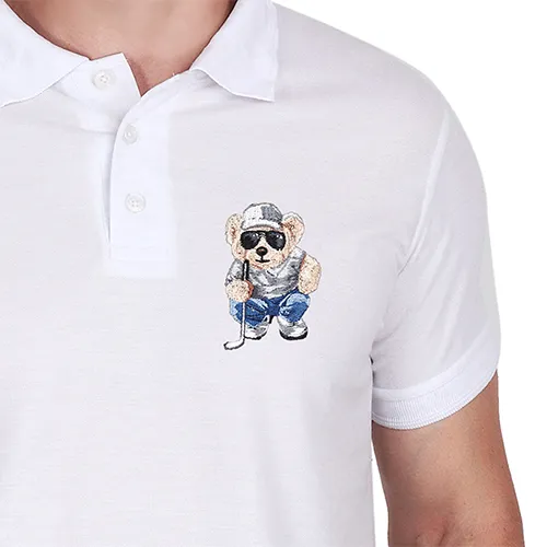 Dhaga Raga Embroidery White Putter