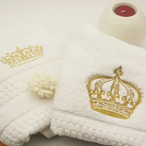 King And Queen Custom Towel