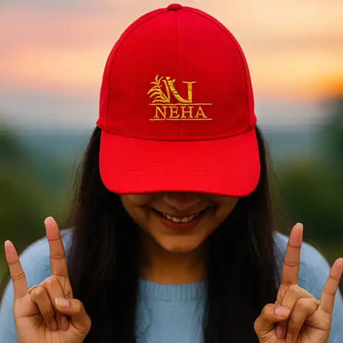 Personalised Initial Embroidered Cap