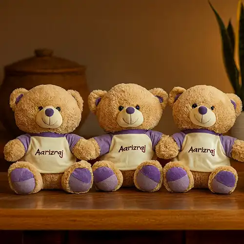 Personalised Teddy Bear T Shirts