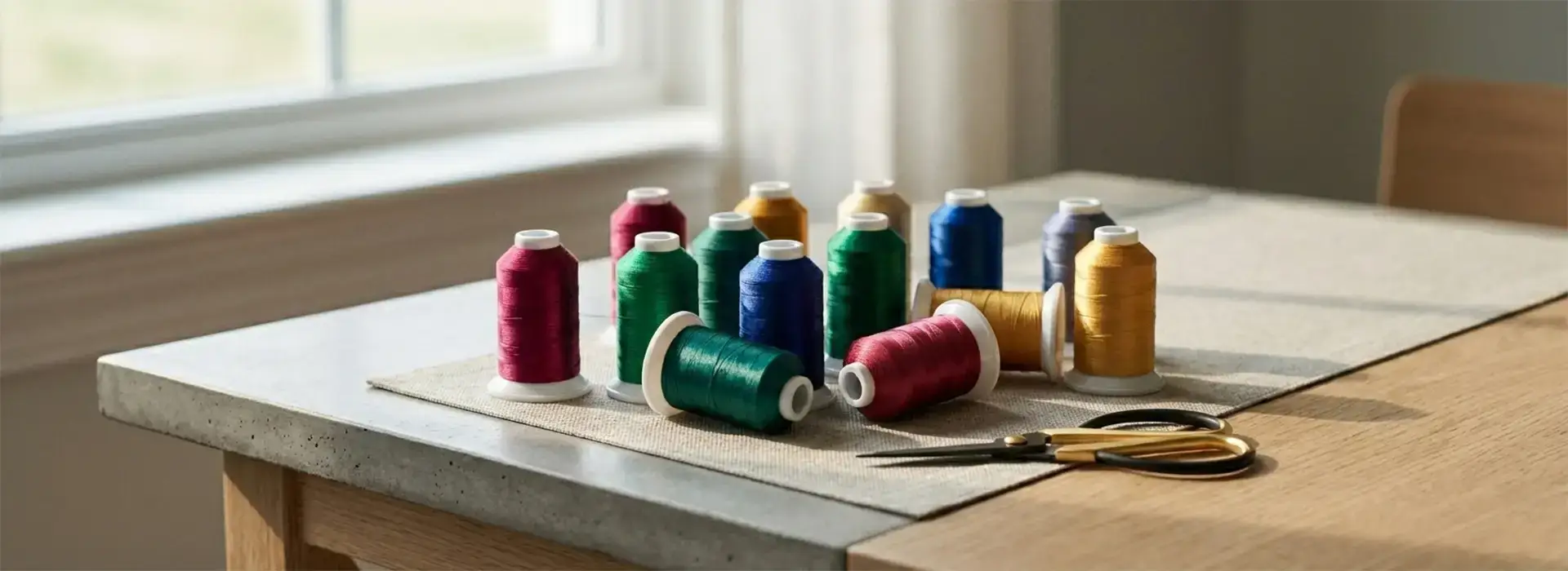High-Quality Machine Embroidery Threads – Small Start, Big Impact