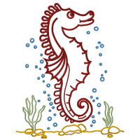 Wavy Sea Horse