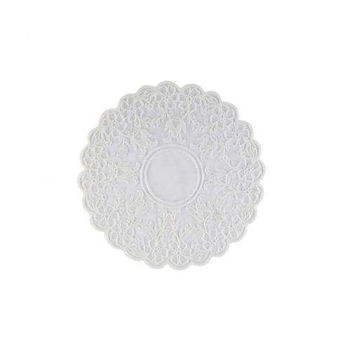 Floral Embroidered Coaster