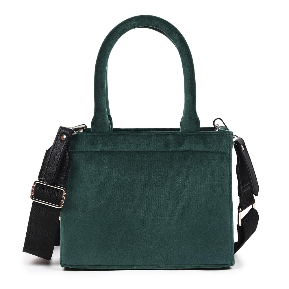 Green Velvet Handbag
