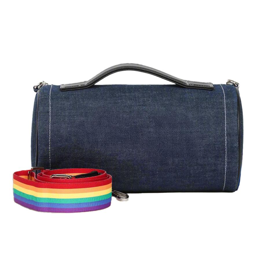 Denim Dark Blue Duffle Bag