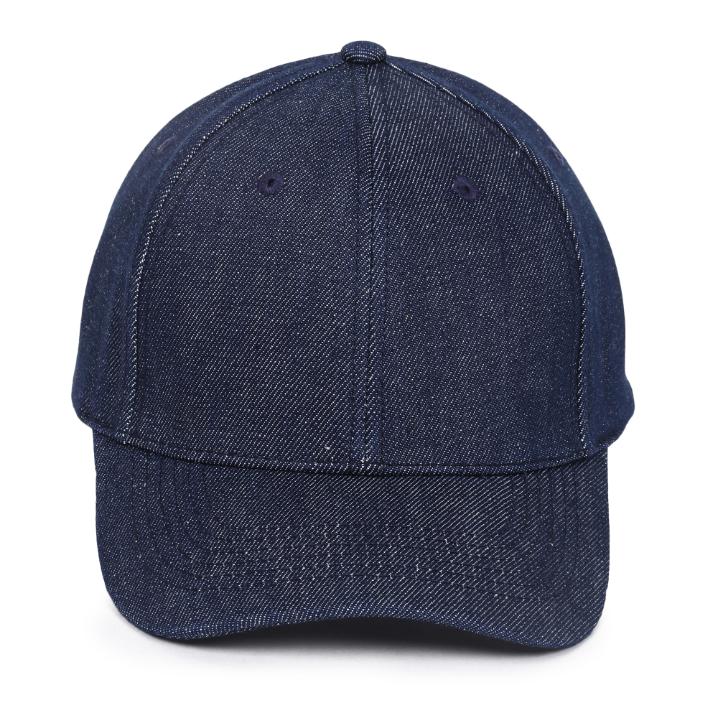 Denim Light Blue with Stitches Baseball Cap