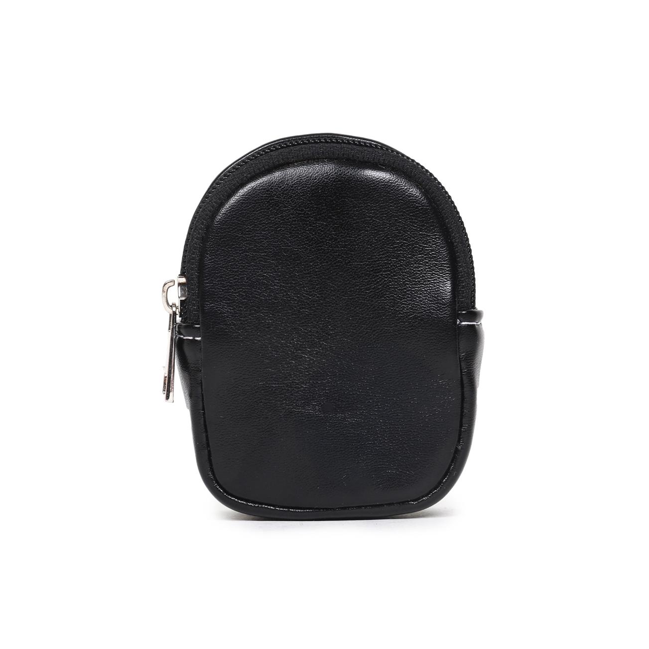 Black 2 in 1 Airpod Case + Coin Pouch